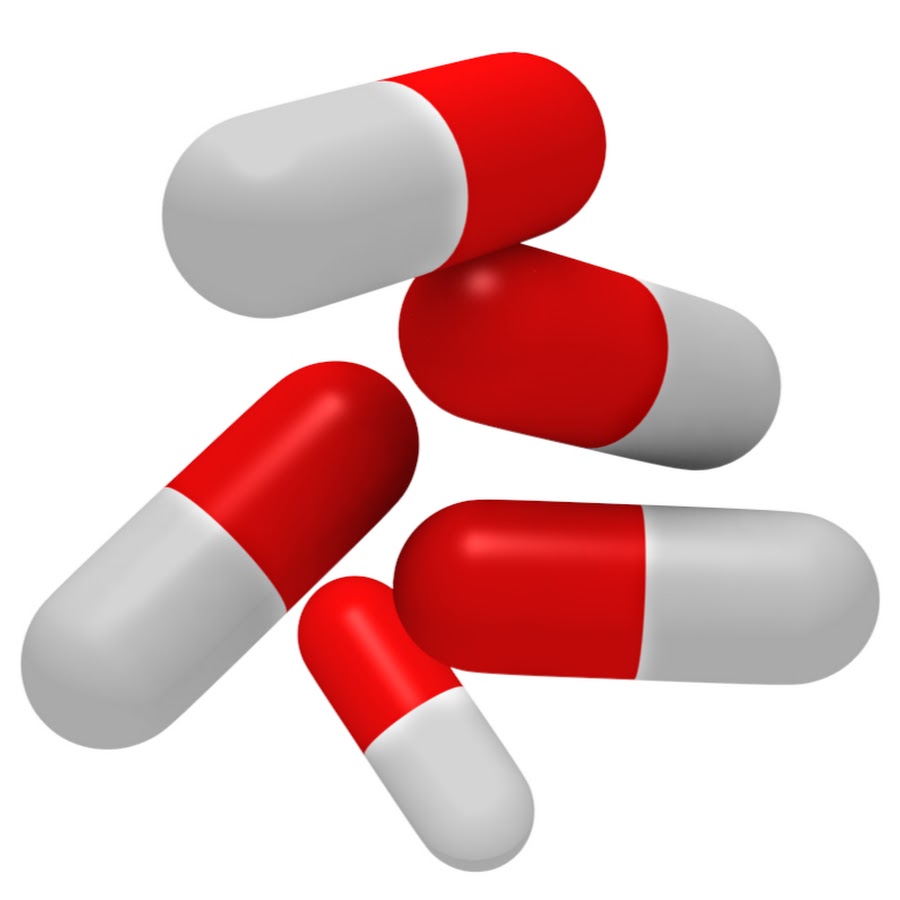 Антибиотики на белом фоне