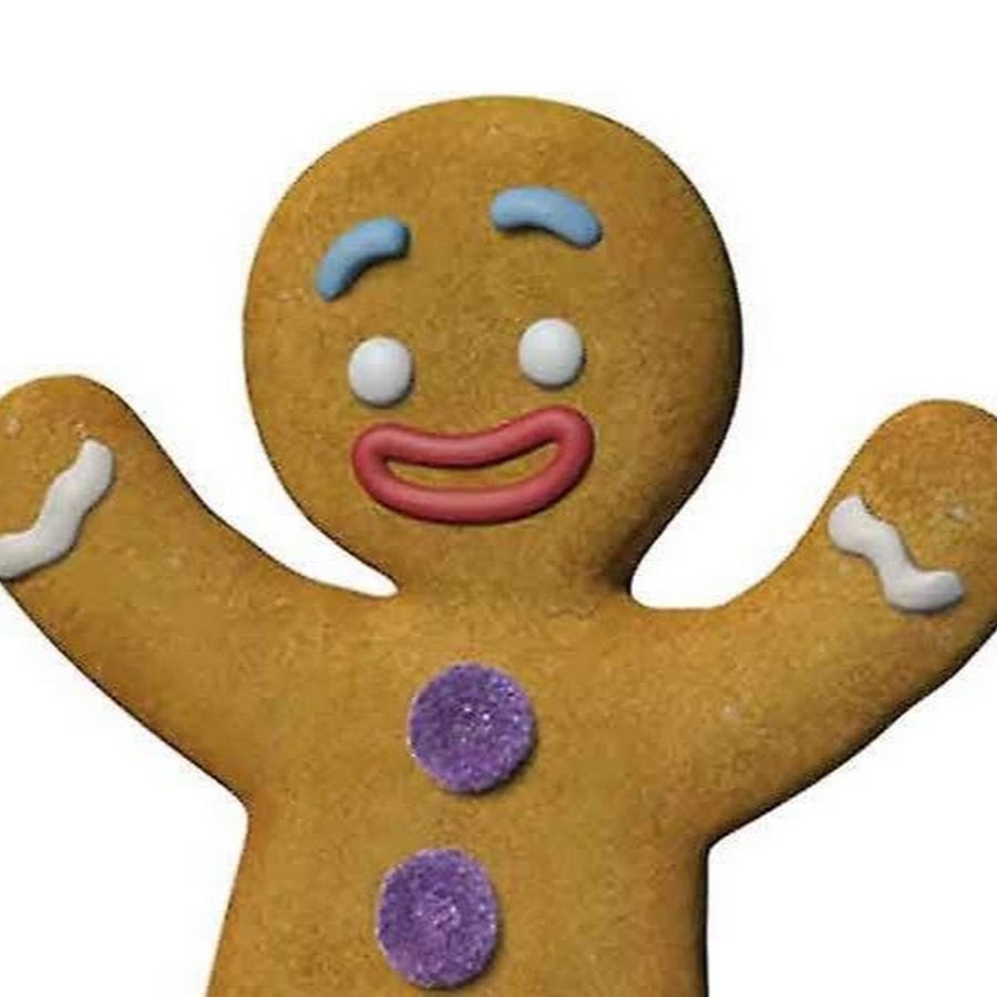 Рисунок из шрека печенька