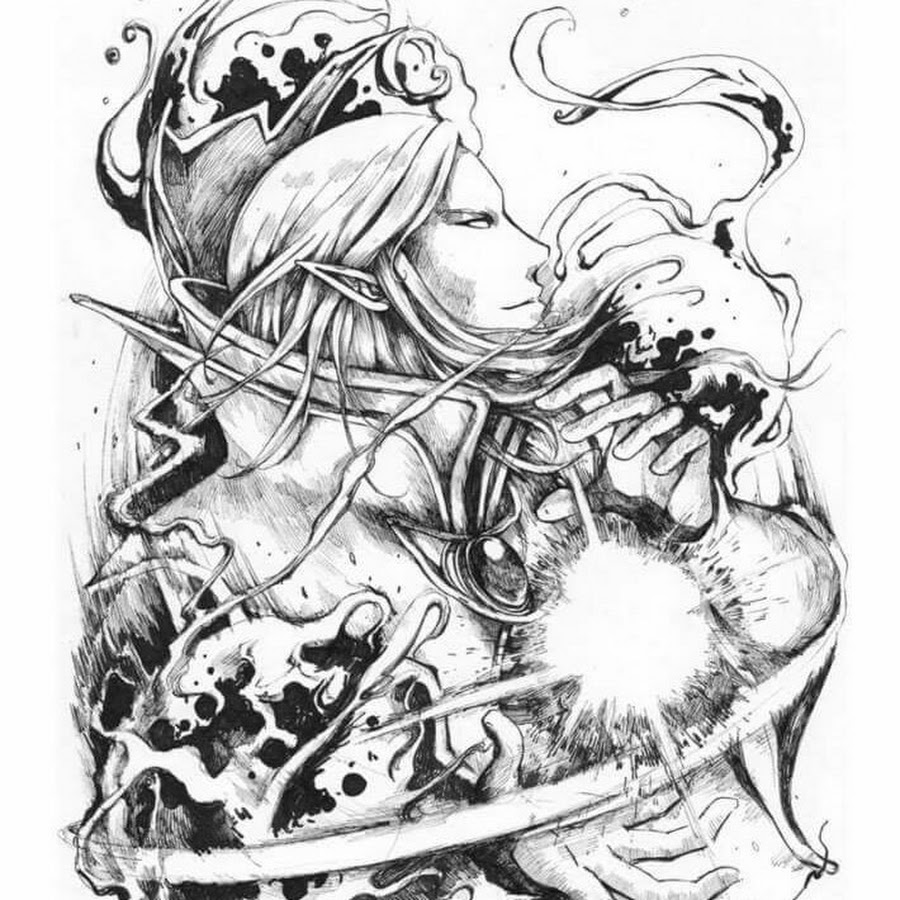 Эскизы тату дота 2