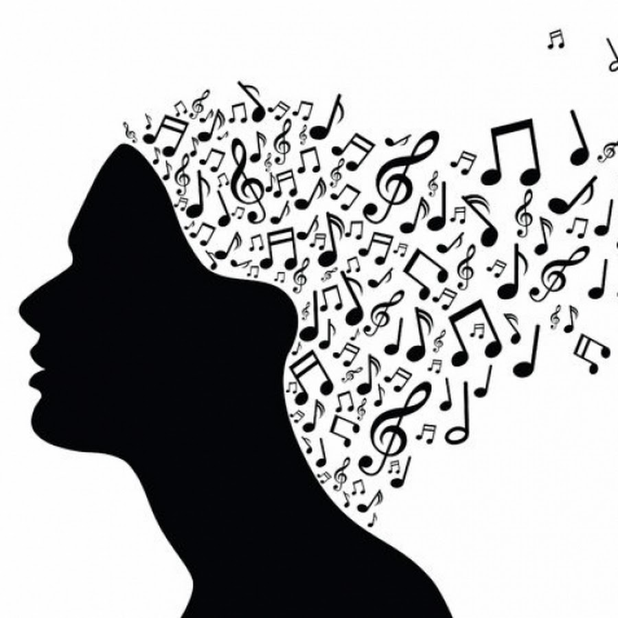 Музыки над головой. Мысли в голове. Мелодия в голове. Музыкальная голова. Человек с музыкой в голове.