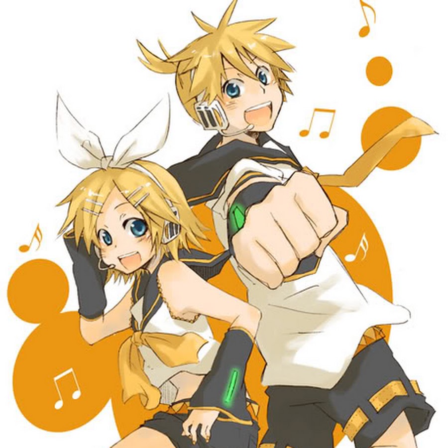 Кагамине Рин и лен. Kagamine Twins. Len x машина.