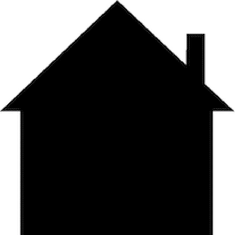 Силуэт дома картинки для детей