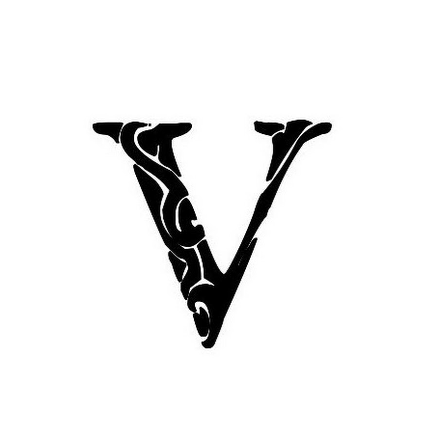 Буква v тату эскиз