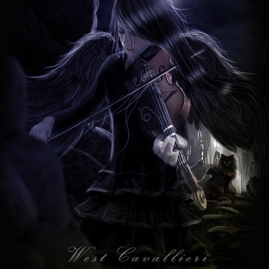 Грустные песни скрипка. Демон со скрипкой. Ангел играющий на скрипке. Девушка со скрипкой арт. Скрипач в ночи.