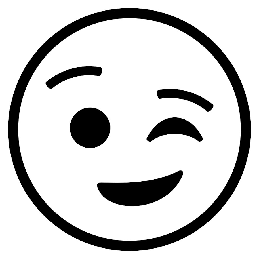 Подмигивающий смайлик