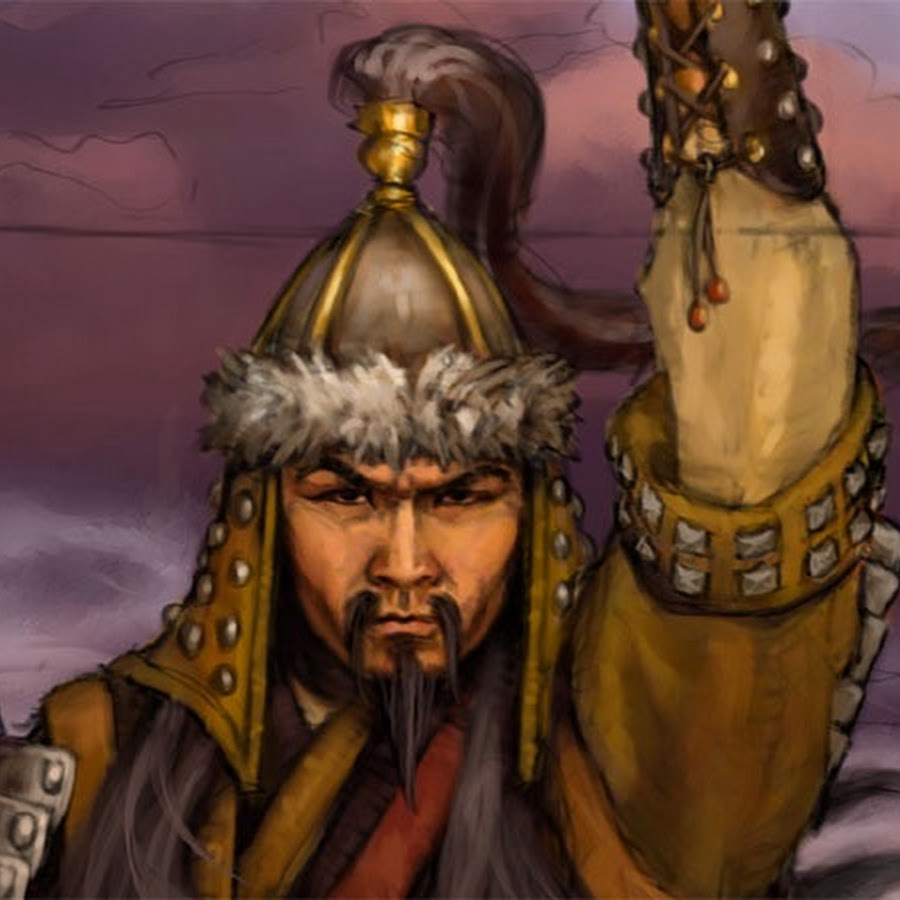 Где живут ханы. Монголия Чингис Хан. Чингис Хан портрет.