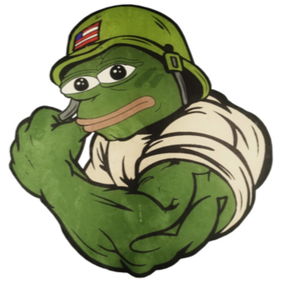 Лягуха Пепе воин