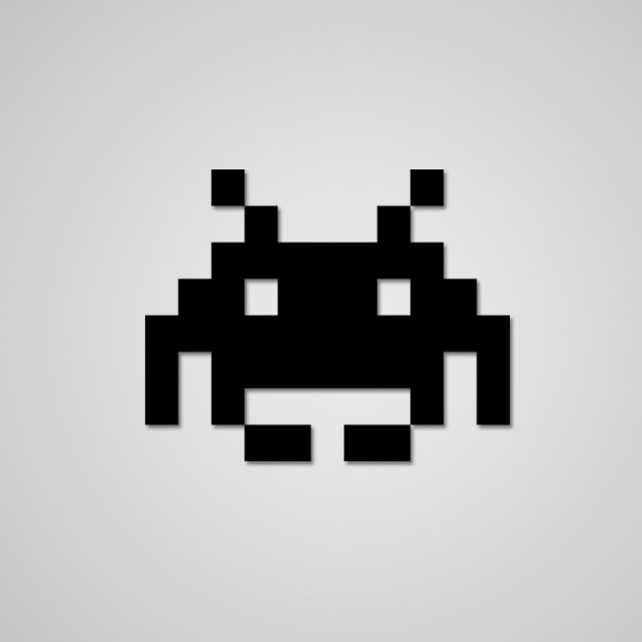 8 Битный монстр Space Invaders