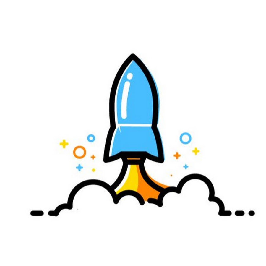 Анимация ракета для презентации