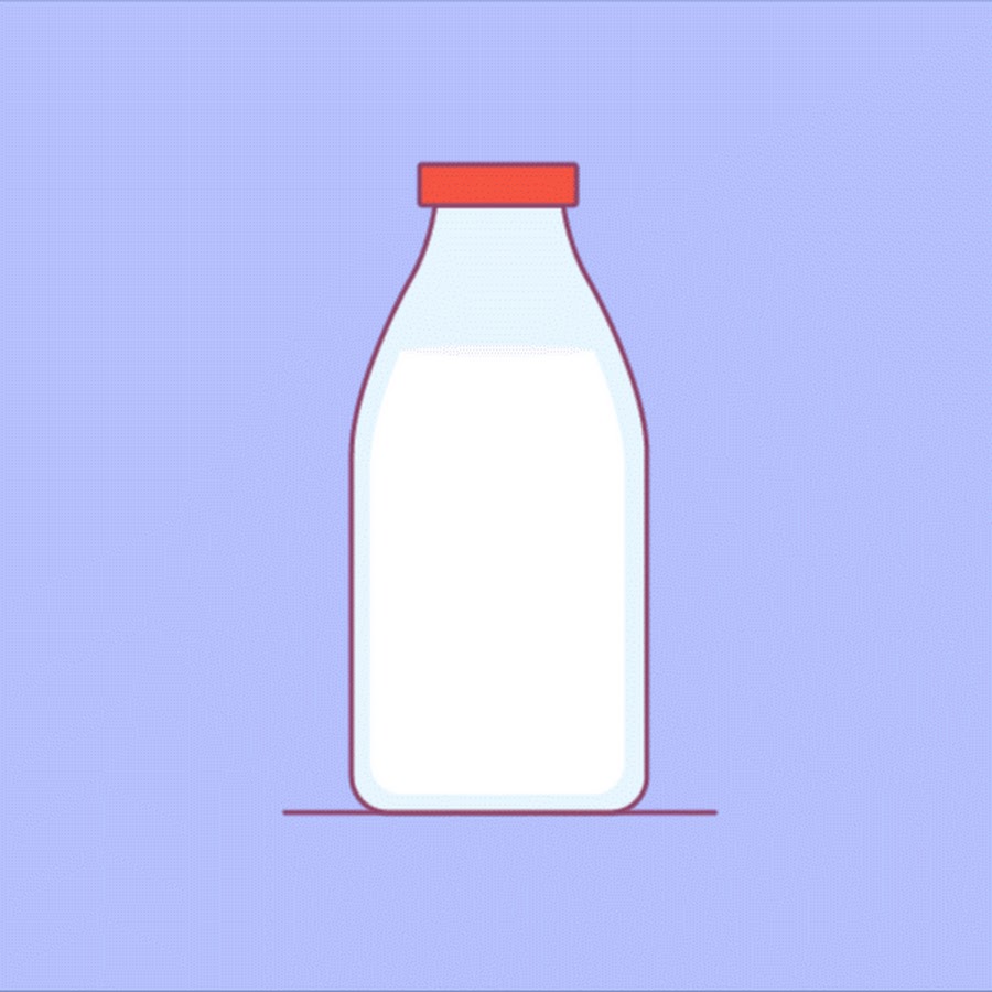 Бутылочка кефира. Молоко анимация. Молоко гиф. Молоко мультяшная. Бутылка молока.