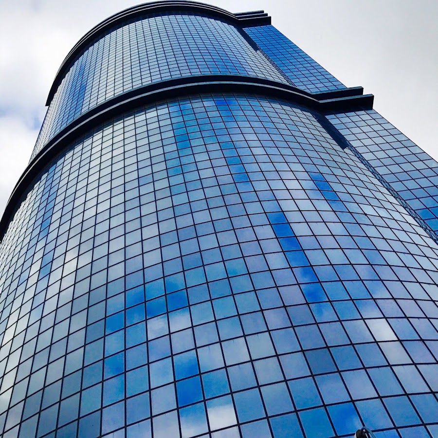 Вид с крыши лазурные небеса