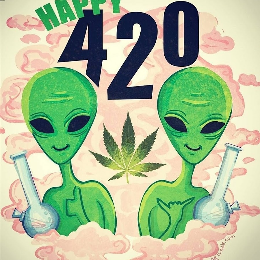 4 20 png. Инопланетянин с марихуаной. Конопля и пришелец.