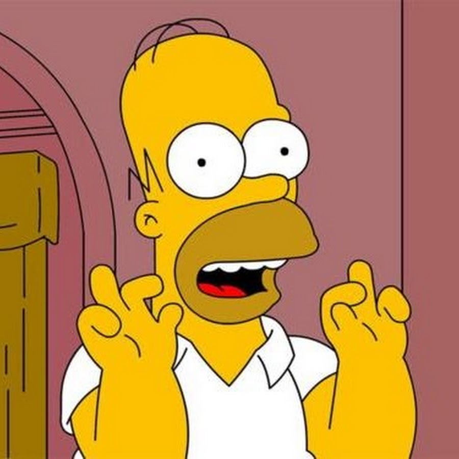 Гомер симпсон пускает слюни картинка