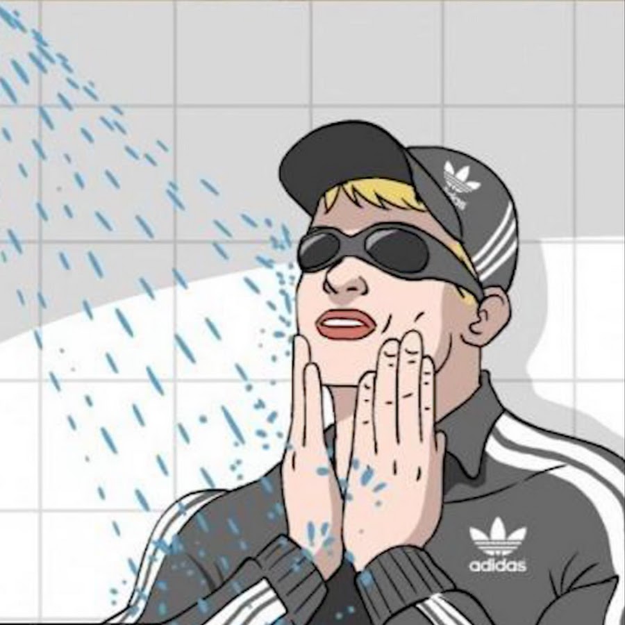 Нарисовать гопника в адидасе