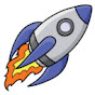 Neon Rocketship YouTube Profile Photo