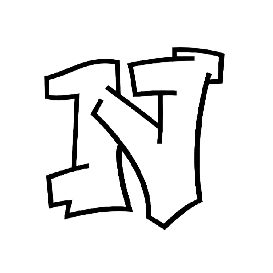 Как нарисовать граффити букву а