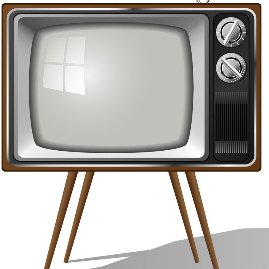 Телевизор на белом фоне