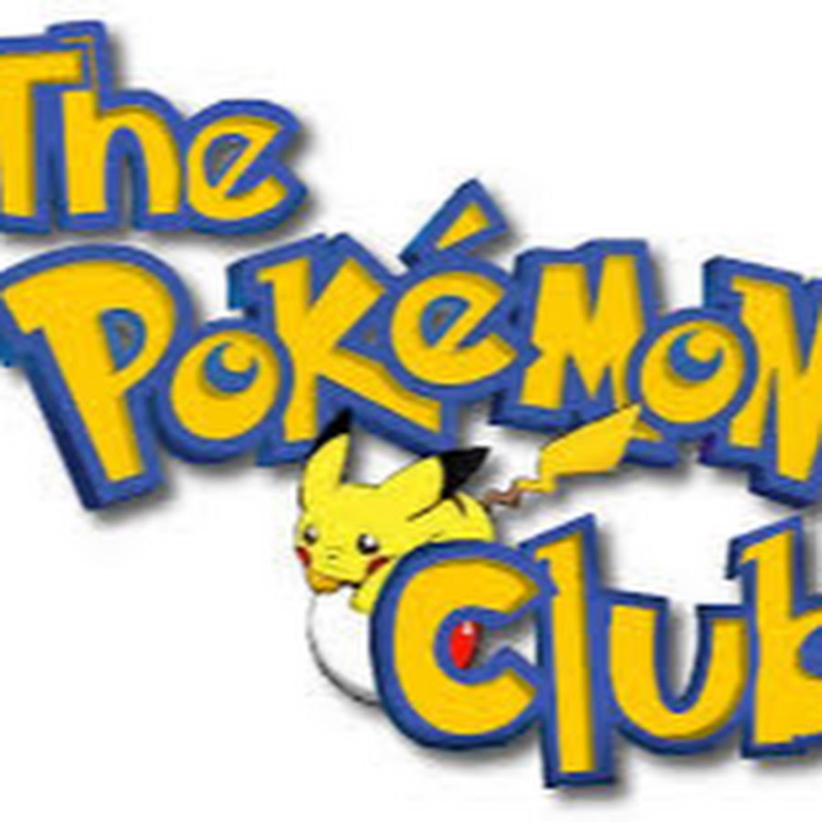 Покемон клуб. Покемон логотип. Pokemon надпись. Пикачу клипарт. Клуб покемонов.