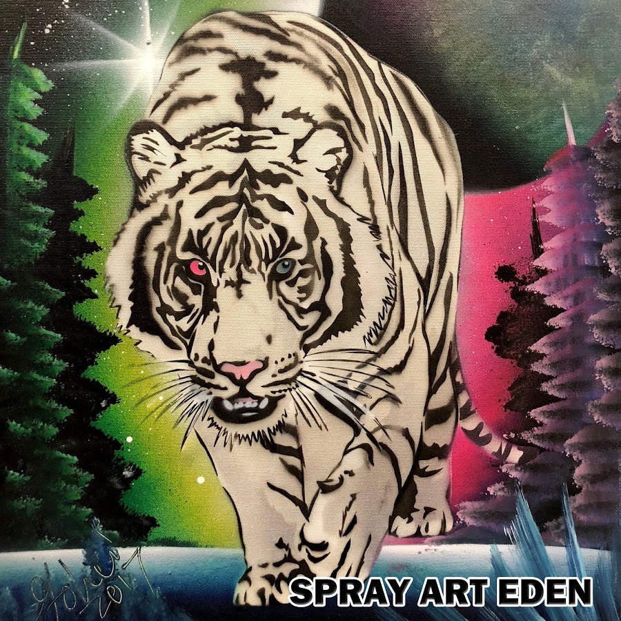 スプレーアートエデン Youtube
