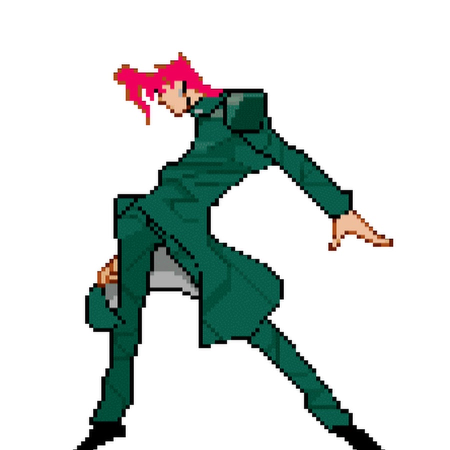 Рисуем мультфильмы 2 джоджо пиксельные спрайты