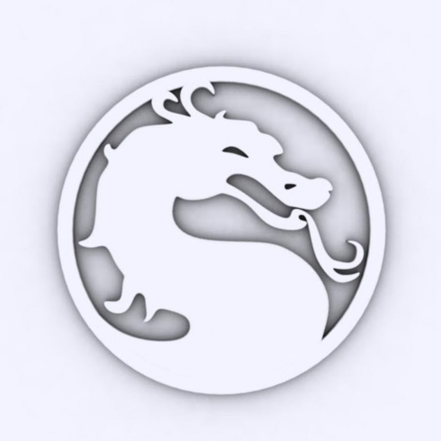 Как нарисовать значок мортал комбат