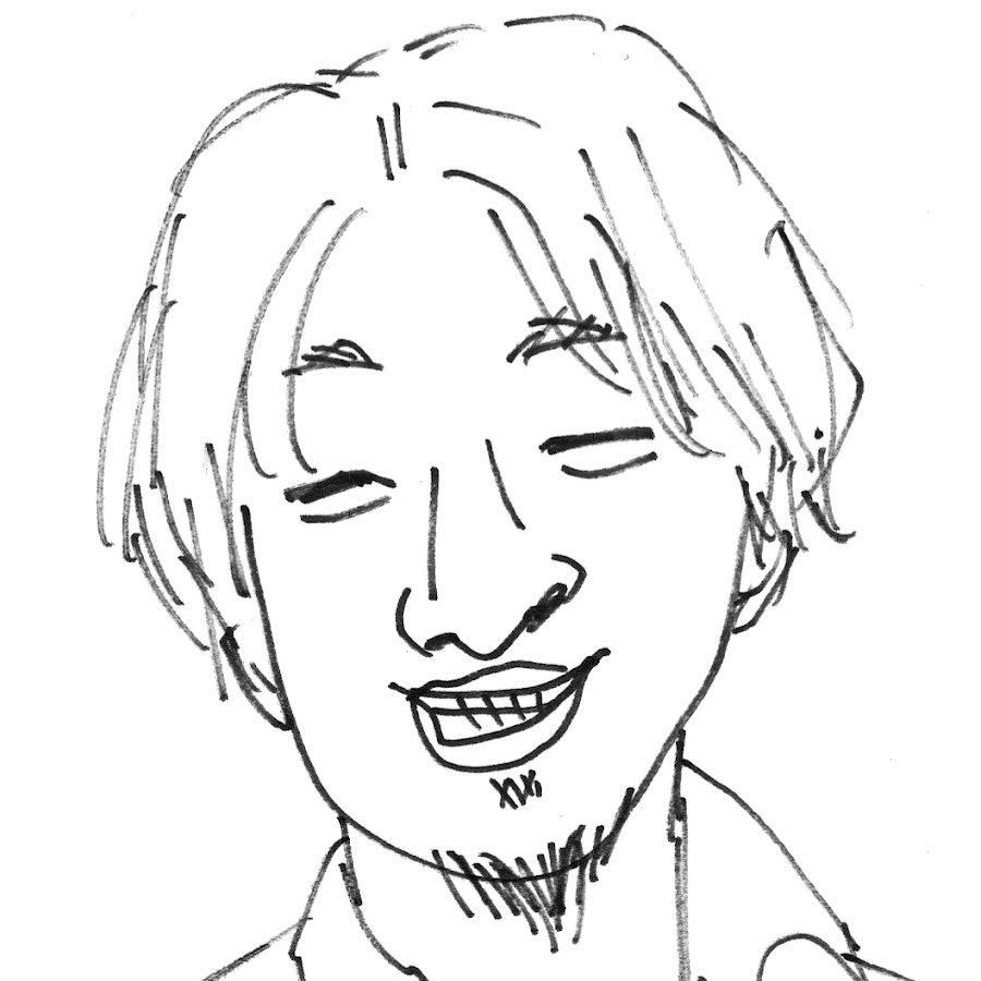 ひろゆきの似顔絵【切り抜き】 - YouTube