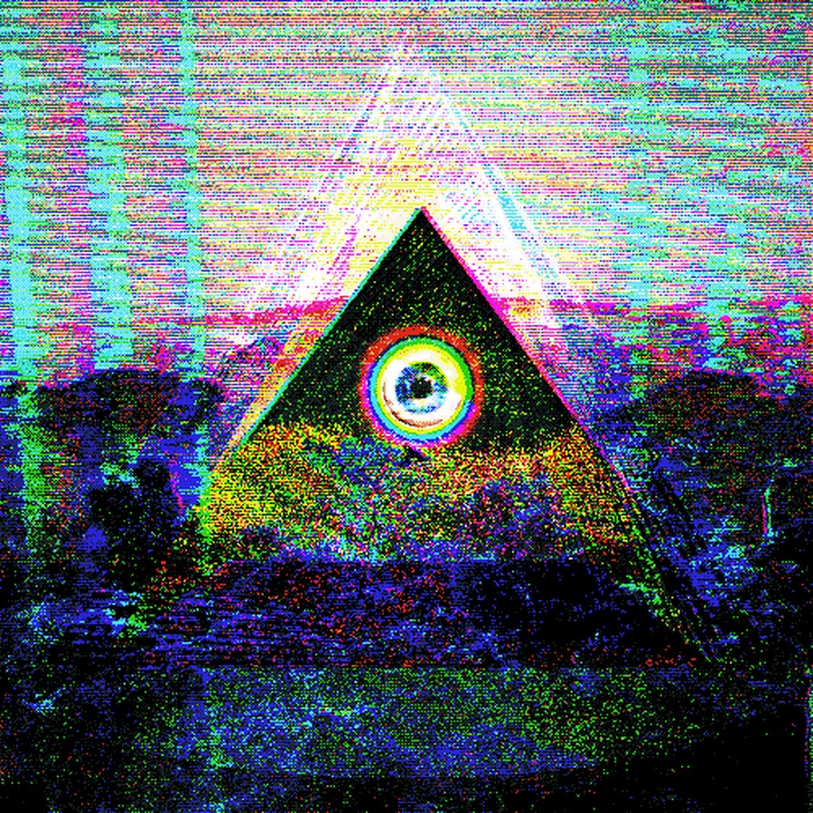 Пикник иллюминаты. Всевидящее око. Масонский глаз. Бермудский треугольник с глазом. Глаз в треугольнике психоделика.