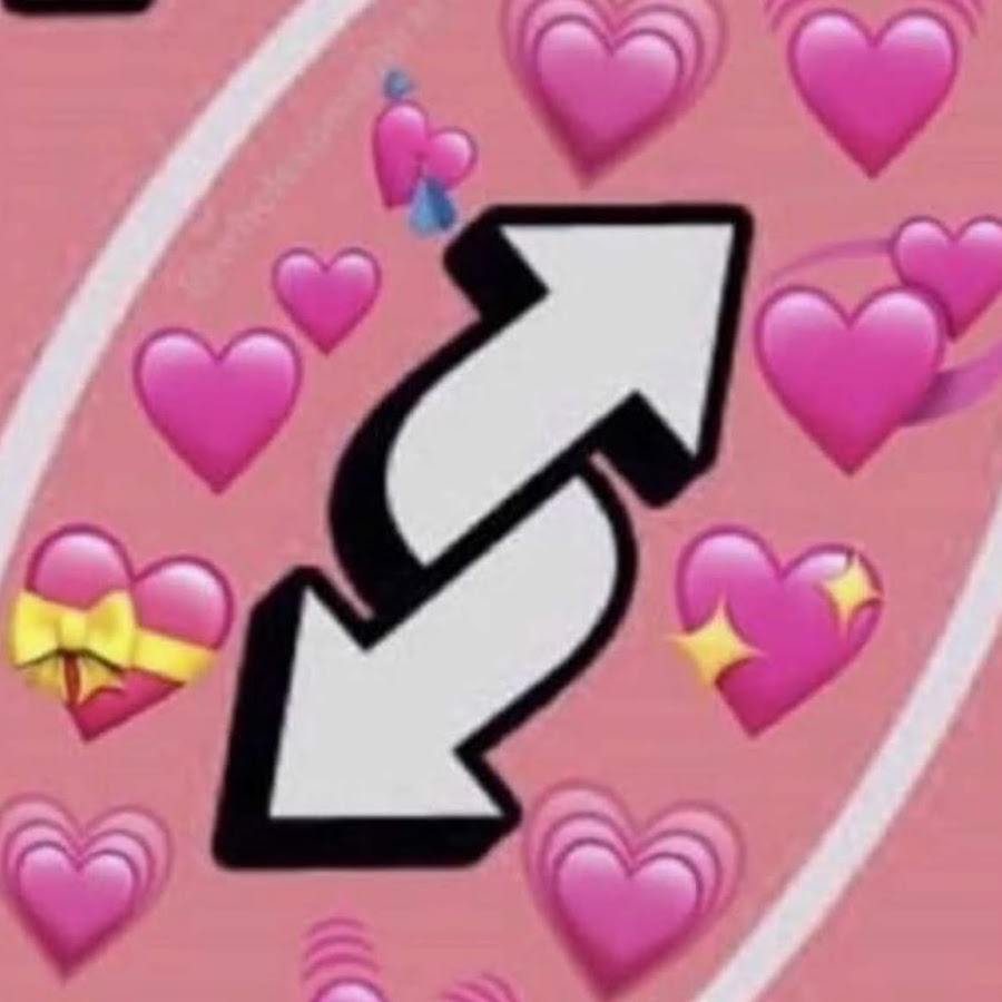 Розовая карта уно с сердечками