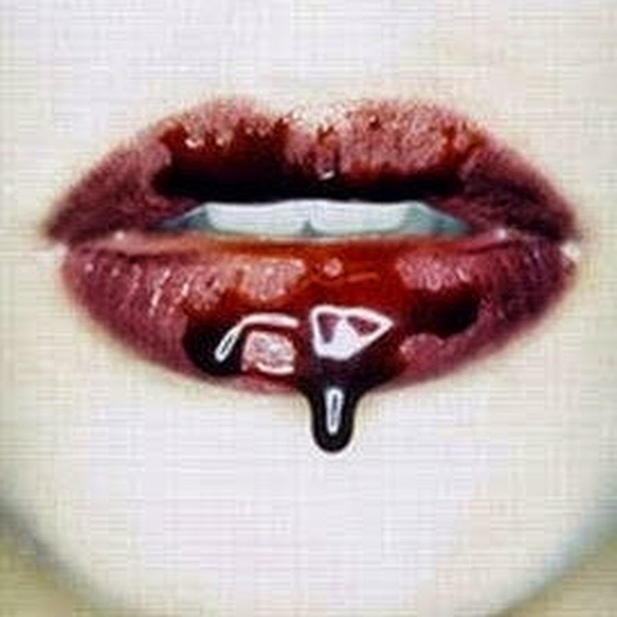 Как нарисовать разбитую губу