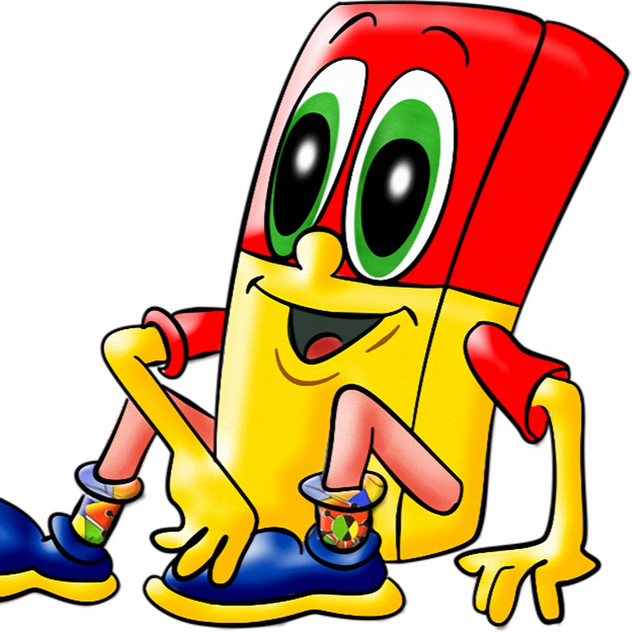 Мультик карандаш рисует буквы