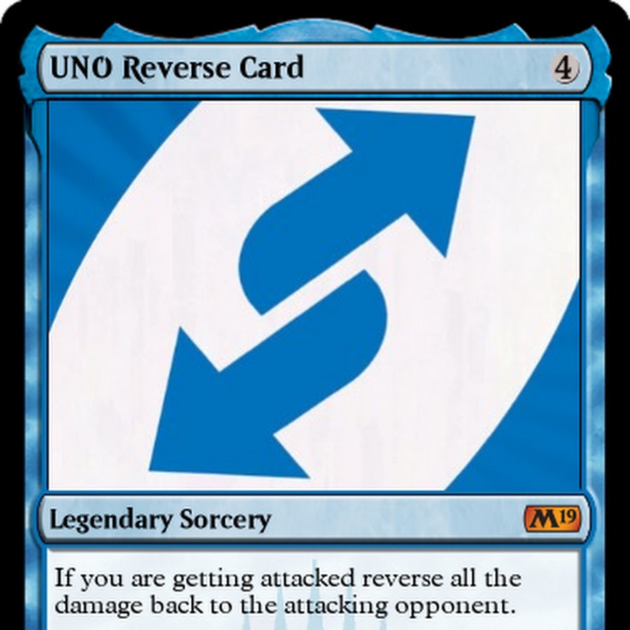 Карта уно реверс