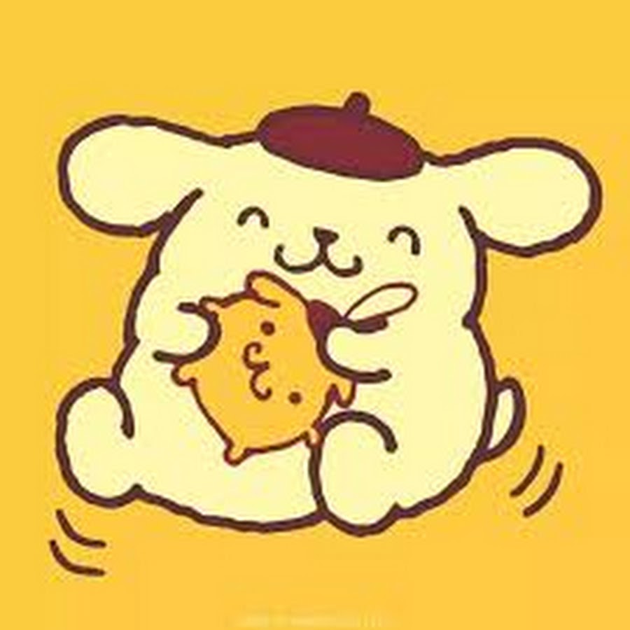 Желтая собака из хеллоу китти. Purin Санрио. Sanrio персонажи Purin. Purin персонаж. Пумпумпурин
