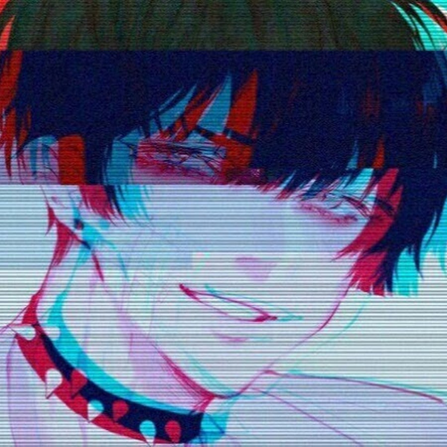 Аниме картинки глитч