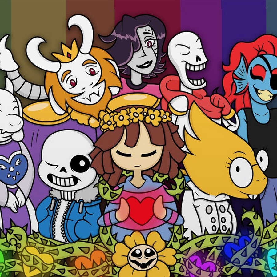 Картинки undertale все персонажи