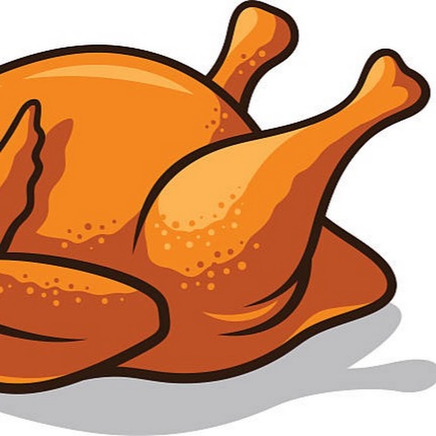 Как нарисовать жареную курочку