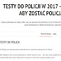 Testy do Policji YouTube Profile Photo