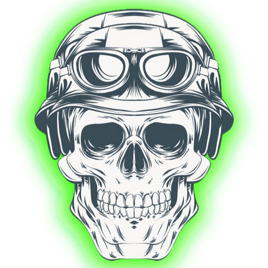 Череп в каске картинки