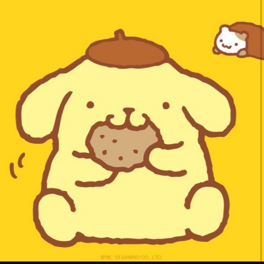 Желтая собака из хеллоу китти. Санрио Пурин. Санрио пом пом Пурин. Санрио персонажи Пурин. Хелло Китти пом пом Пурин