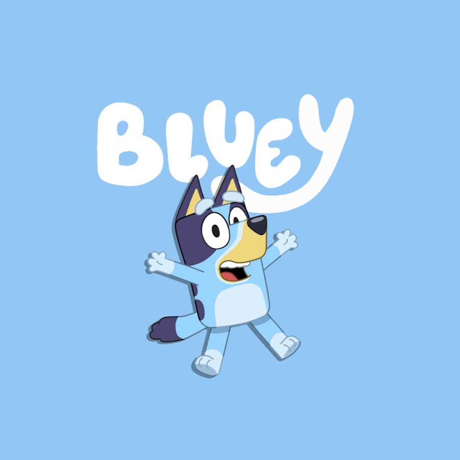 BLUEY Large Hair Bow Clip Big 8” 8 Inch Jojo TV Show Dog Bingo Blue Chilli Puppy
