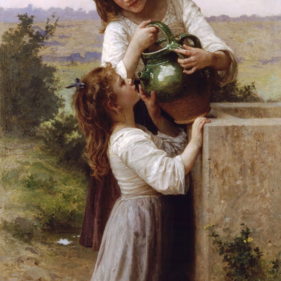 Девушка с кувшином картина автор
