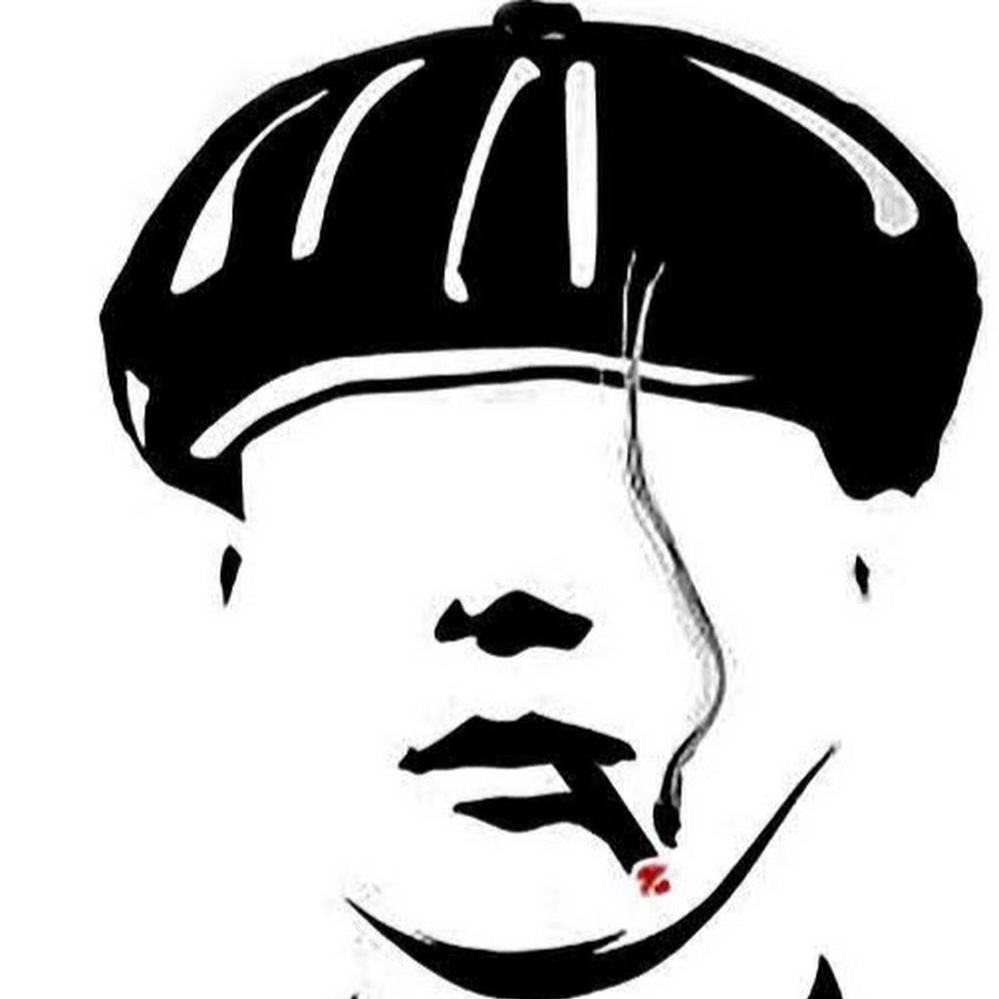 Тату эскиз острые козырьки