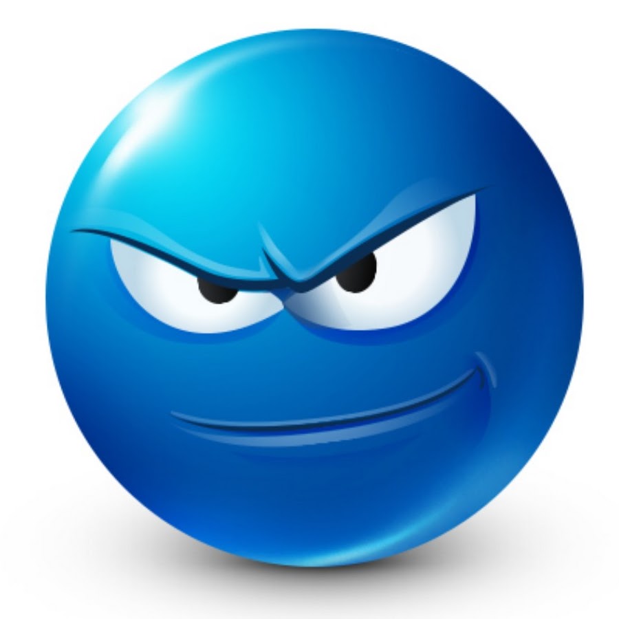 Смайлики синие картинки