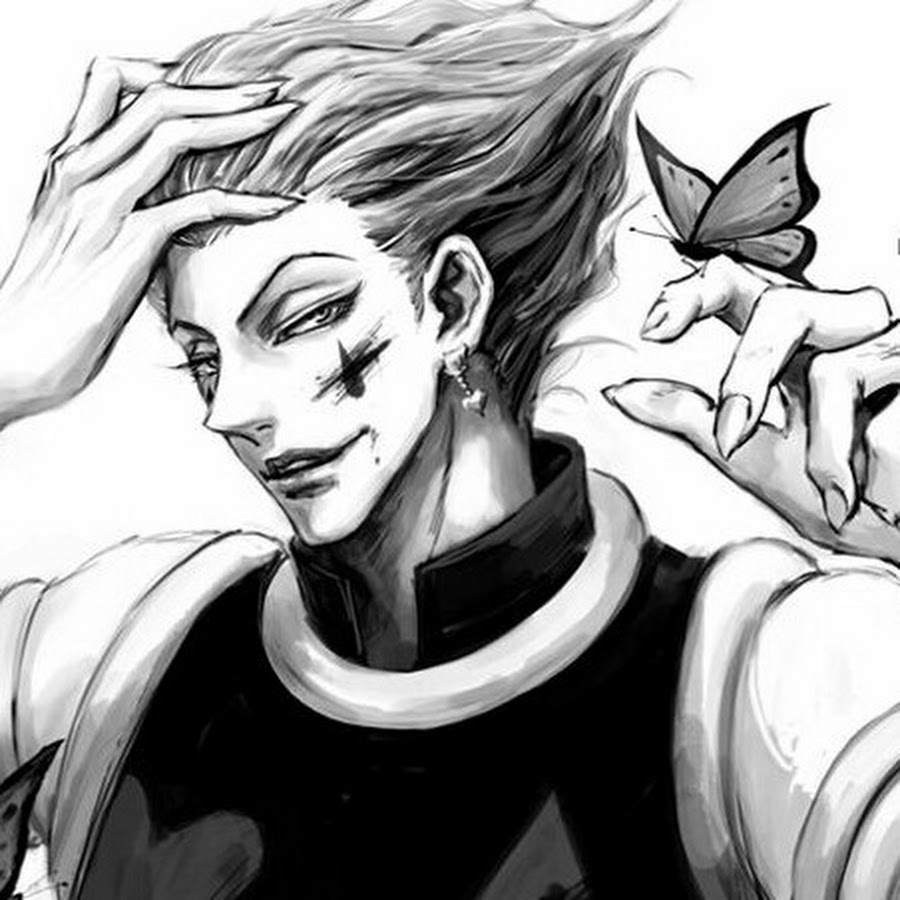 Эскиз тату хисока