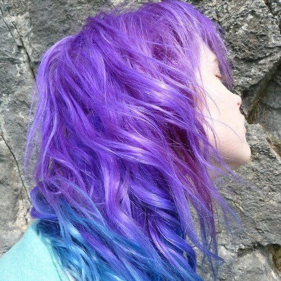 Голубые фиолетовые волосы. Фиолетовые волосы. Сине розовые волосы. Цветные волосы. Голубые фиолетовые волосы.