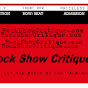 Rock Show Critique YouTube Profile Photo