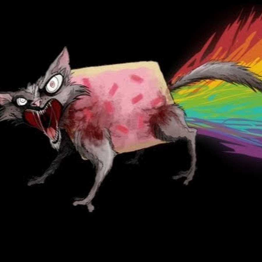 Самые страшные картинки картун кэта