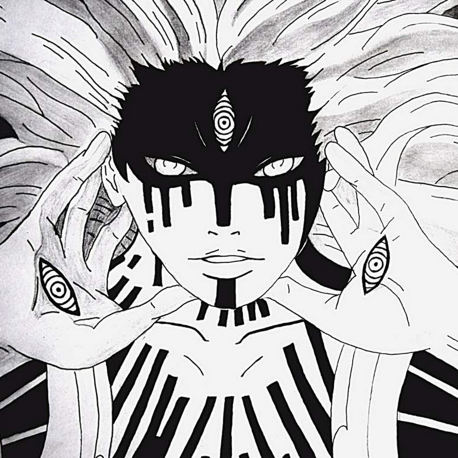 Карма боруто тату эскиз