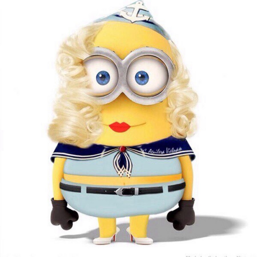Миньон девочка картинка