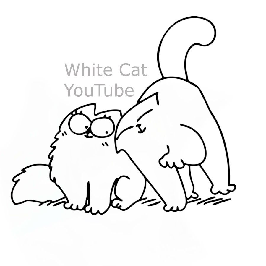 Кот Саймон с кошкой