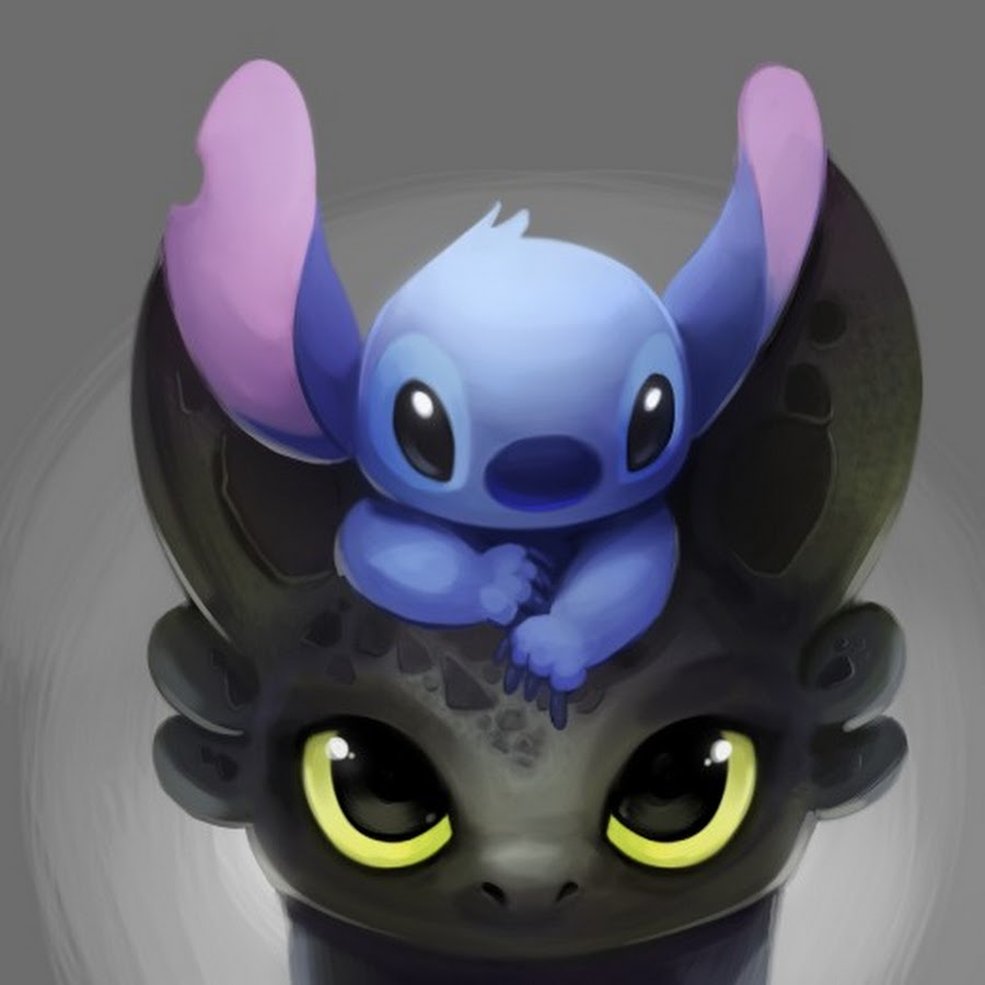 Стич и беззубик картинки